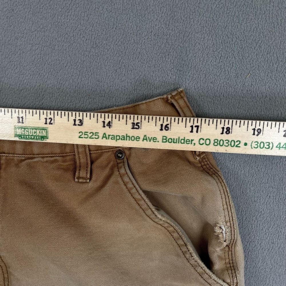 Carhartt Tan Brown Cargo Work Pants - Picture 13 of 16
